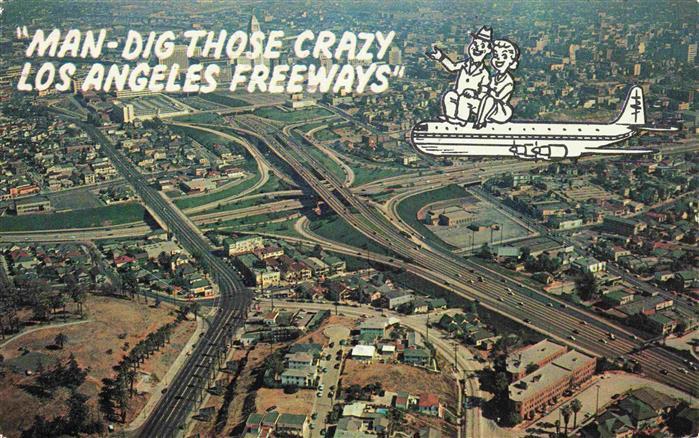 Autobahn Autostrada Autoroute Highway Los Angeles Freeway System