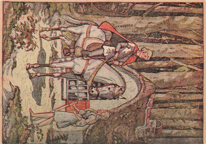 Maerchen Sagen Fairy Tale Conte-- H.Rotgans Lolinde Booze Dwergen Nr. 4