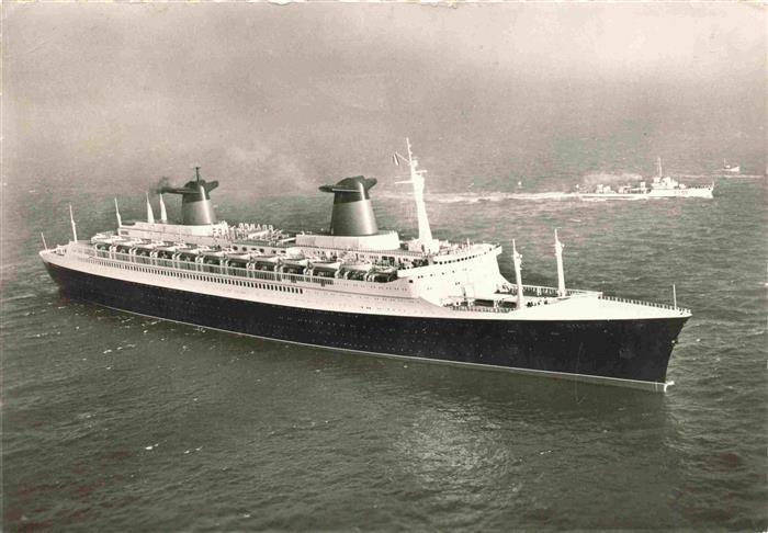 Dampfer Oceanliner French Line France