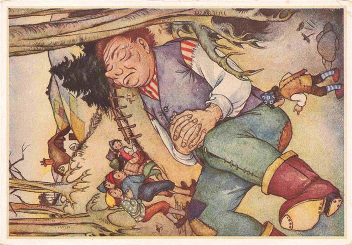 Maerchen Sagen Fairy Tale Conte-- Klein Duimpje 2