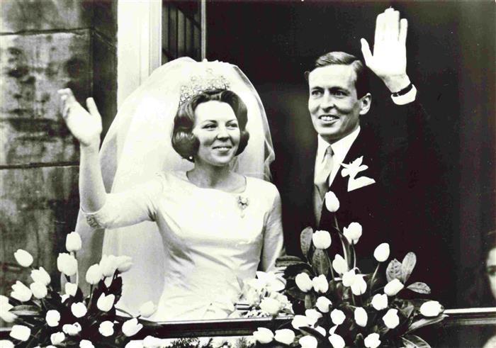 Adel Niederlande Koenigshaus Huwelijk HKH Prinses Beatrix ZKH Prins Claus