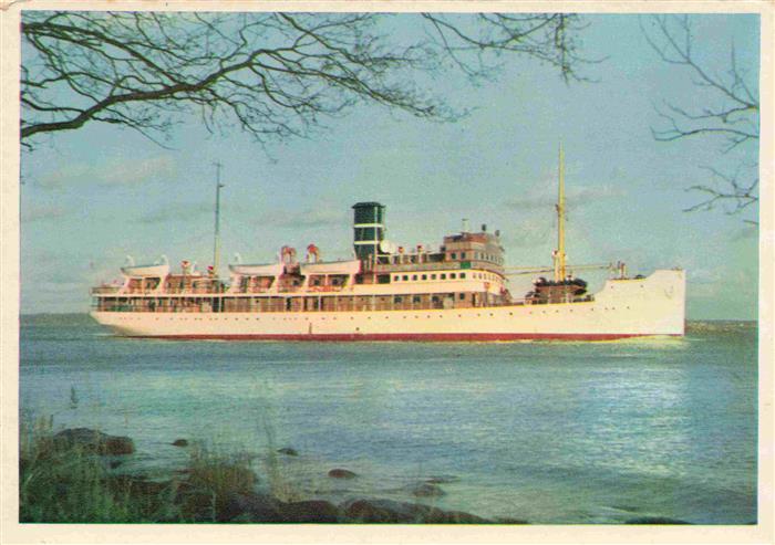 Schiffe Ships Navires S/S WELLAMO