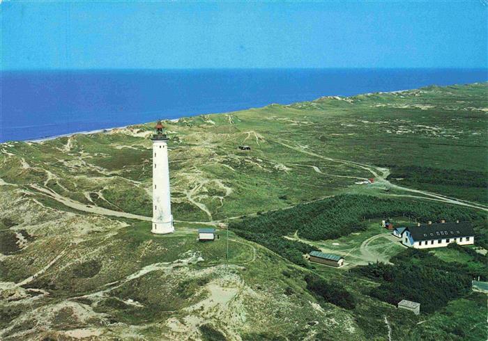 Leuchtturm Lighthouse Faro Phare-- Noerre Lyngvig Holmsland