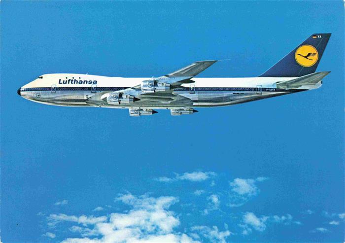 Flugzeuge Zivil Lufthansa Boeing Jet 747