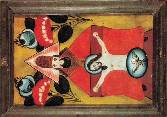 Christentum Der Gnadenstuhl Trinity