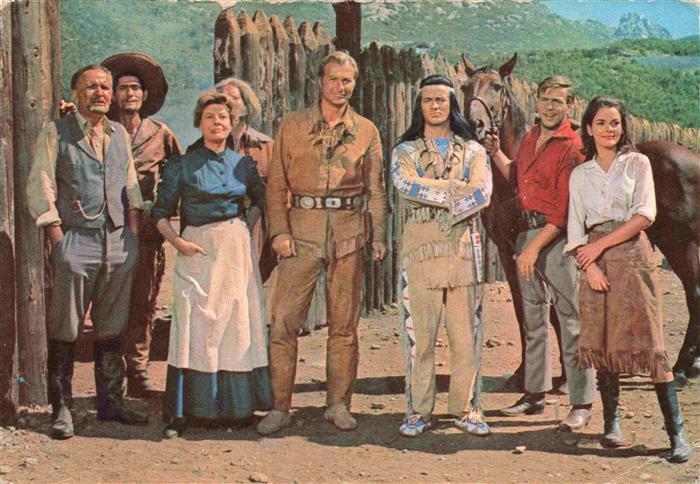 Kino Film Cinema Cine Der Schatz im Silbersee Szene