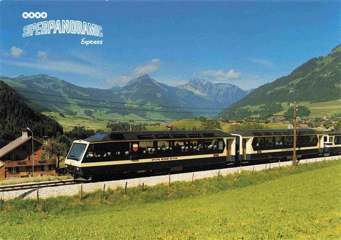Eisenbahn Railway Chemin de Fer Ferrovia-- Montreux Berner Oberland Bahn