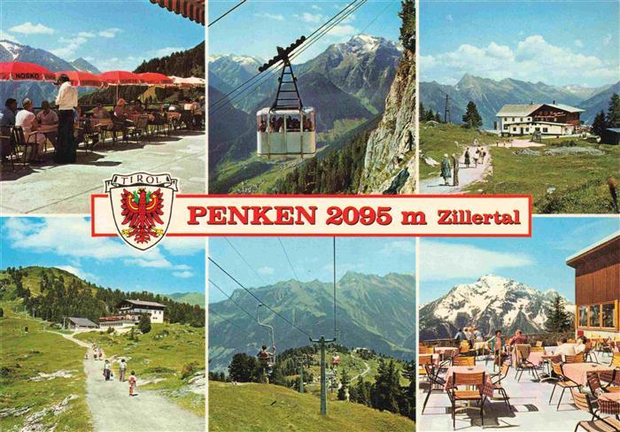 Seilbahn Cable-Car Telepherique Penken Zillertall
