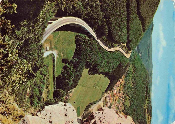 Autobahn Autostrada Autoroute Highway Albaufstieg bei Wiesenteig