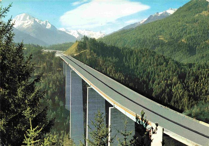 Autobahn Autostrada Autoroute Highway Europabruecke Stubair Alpen