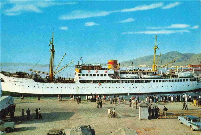 Dampfer Binnenschifffahrt MELILLA Haven