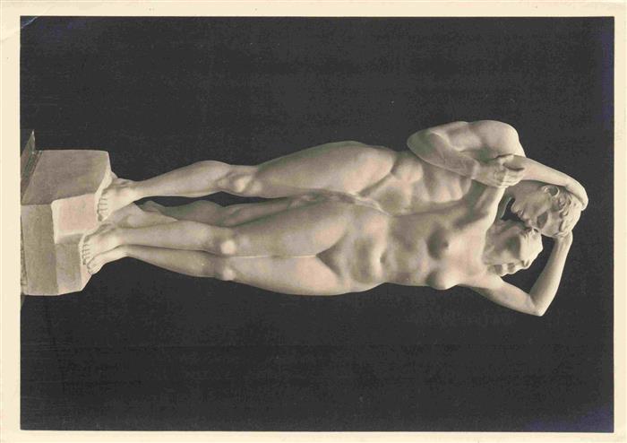 Verlag HDK Haus der Deutschen Kunst Nr. 337 Muenchen Josef Thorak Zwei Menschen