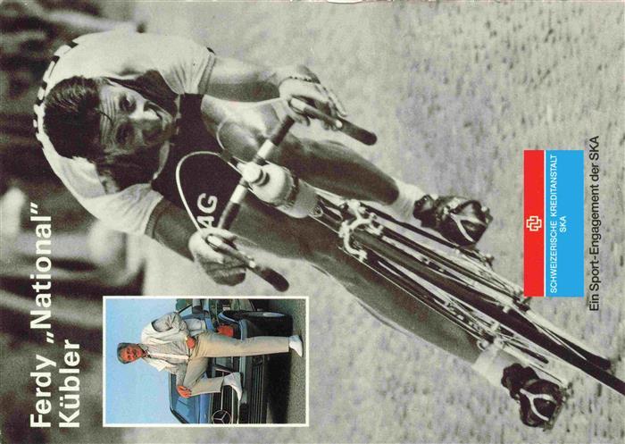 Radsport Biking Cyclisme Palmares von Ferdy Kuebler