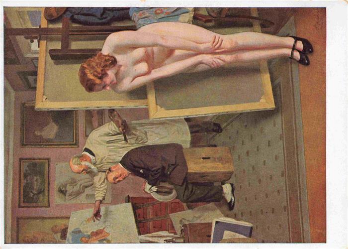 Verlag HDK Haus der Deutschen Kunst Nr. 148 Muenchen A. Reich Kunst und Naturfre