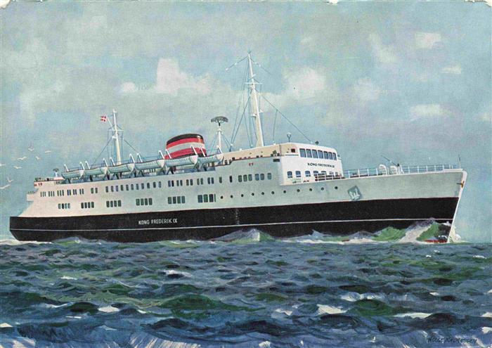 Faehre Ferry Bac Traghetto-- MF Kong Frederik IX Gedser Grossenbrode