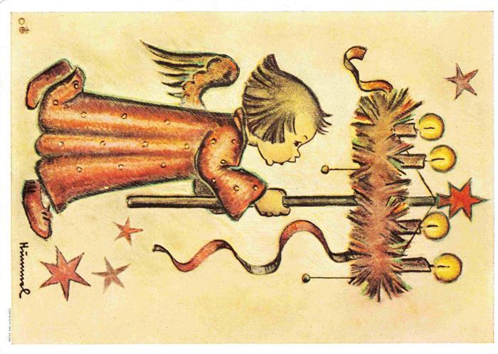 Hummel Kuenstler-AK-Nr. 14124 Josef Mueller Muenchen Engel