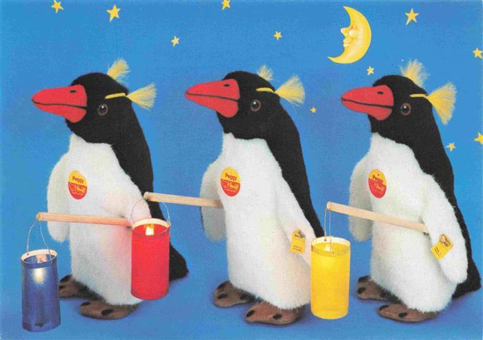 Spielzeug Toy Juet Juguete-- Steiff Knopf im Ohr Pinguin