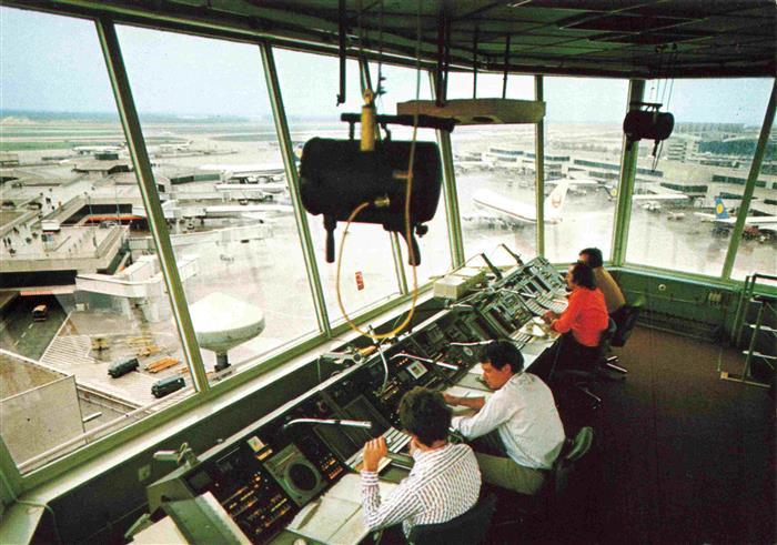 Flughafen Airport Aeroporto Frankfurt Main Kontrollturm