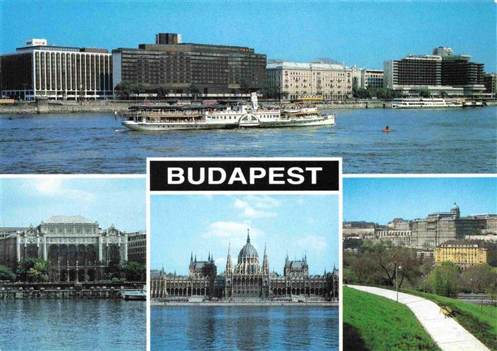 Dampfer Seitenrad Budapest