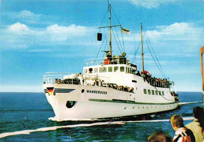 Schiffe Ships Navires Nordseebad Wangerooge MA Wangerooge