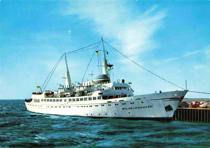 Schiffe Ships Navires Seebaederschiff Wilhelmshaven 1588 BRT