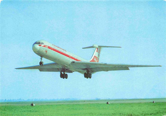 Flugzeuge Zivil Interflug IL 62