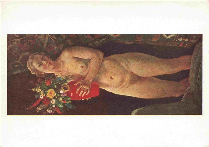 Verlag Wiener Kuenstler-Postkarte Nr. 2800 Robert Streit Akt