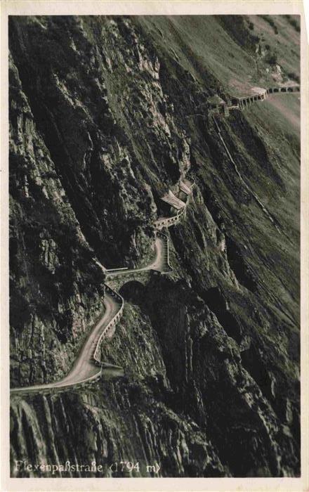 Flexenpass 1784m Arlberg AT Flexenpass-Strasse