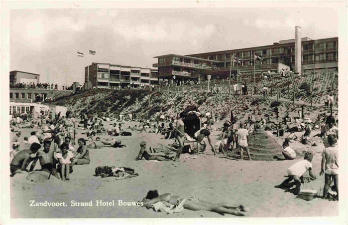 ZANDVOORT-AAN-ZEE Noord Holland NL Strand Hotel Bouwes