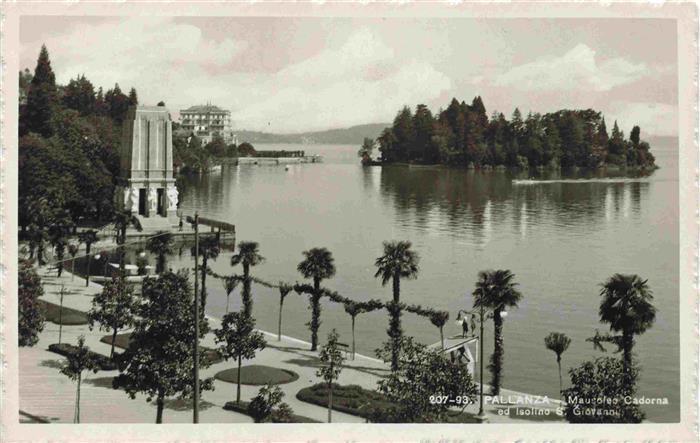 Pallanza Lago Maggiore Piemonte IT Mausoleo Cadorna ad Isolino San Giovanni