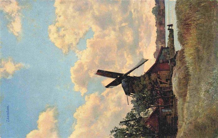 Zaandam NL Windmuehle Feldpost