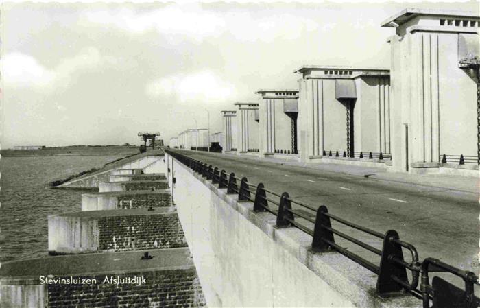 Den Oever Hollands Kroon Stevinsluizen Afsluitdijk Schleusen Abschlussdeich