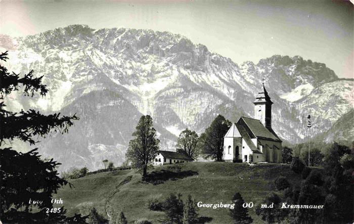 Georgiberg Micheldorf  Oberoesterreich AT Bergkirche Alpen