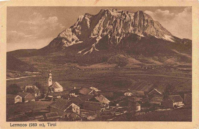 Lermoos Tirol AT Panorama Kaisergebirge