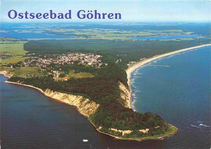 Goehren  Ostseebad Ruegen Fliegeraufnahme