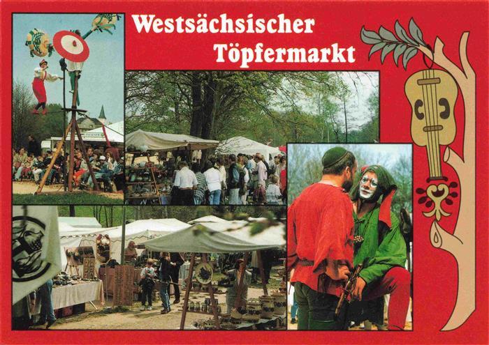Crimmitschau Sachsen Westsaechsicher Toepfermarkt