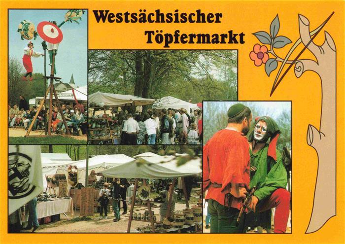 Crimmitschau Sachsen Westsaechsicher Toepfermarkt