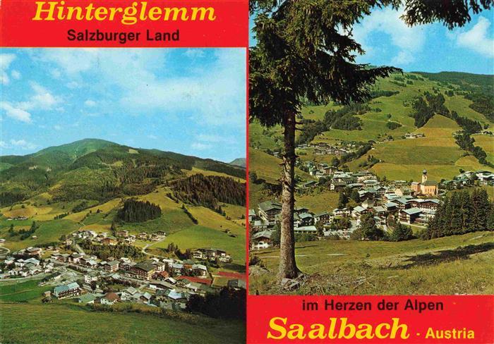 Saalbach -Hinterglemm AT Panorama Glemmtal
