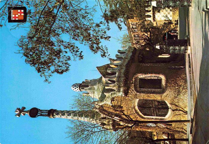 Barcelona Cataluna ES Parque Gueeli Obras de Gaudi