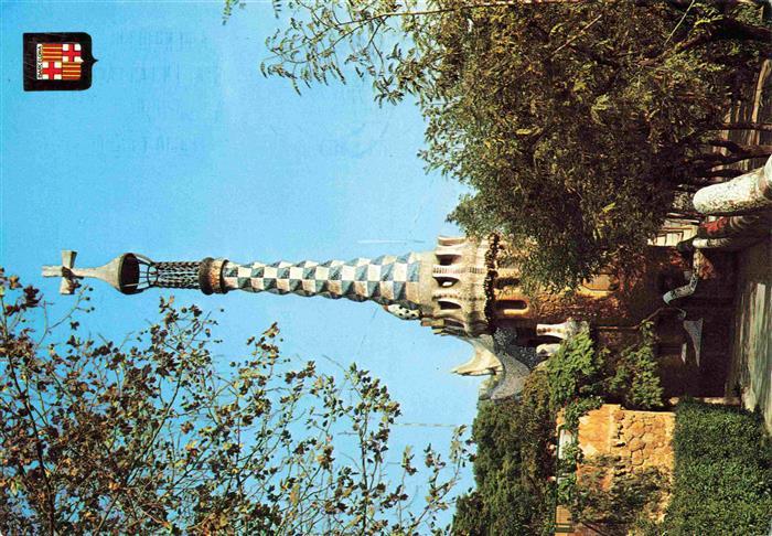 Barcelona Cataluna ES Parque Gueeli Obras de Gaudi