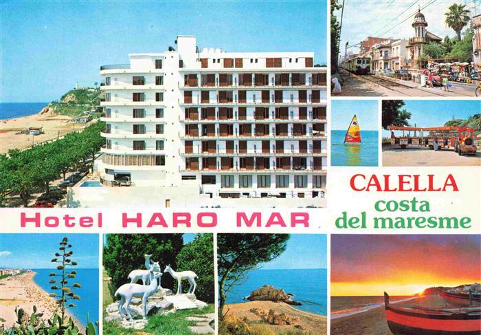Calella de la Costa Calella de Mar ES Hotel Haro Mar Kuestenpanorama Touristenba