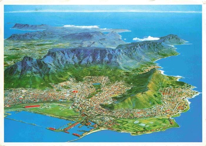 Cape Peninsula Southafrica RSA Fliegeraufnahme