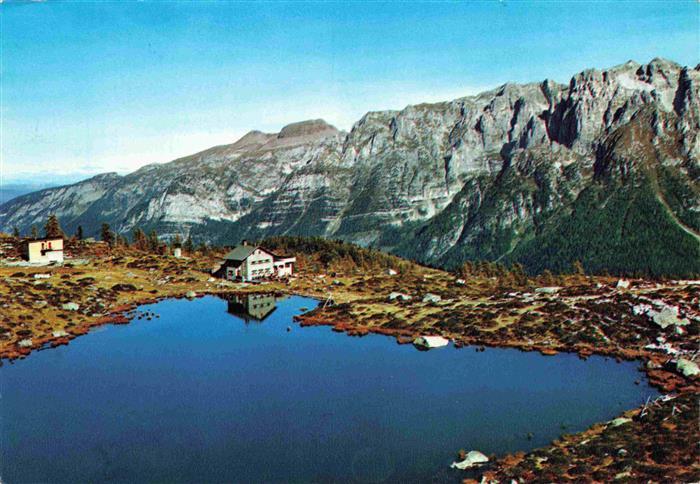 Madonna di Campiglio Trentino IT Dolomitit di Brenta Rifugio Silvio Agostini Pra