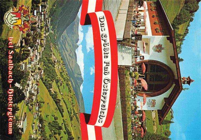 Saalbach -Hinterglemm AT Saalbacher Fass Groesste Fass oesterreichs Gaststaette