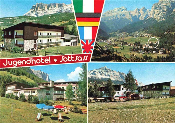La Villa  Val Badia Gadertal Suedtirol IT Jugendhotel Ciasa Sottsass Panorama Al