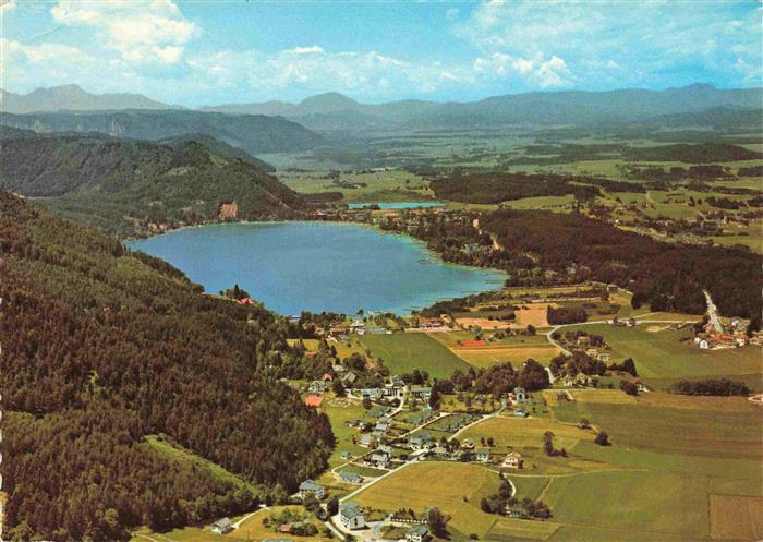 Unterburg Klopeinersee Kaernten AT Erholungsgebiet Suedkaernten Klopeiner See