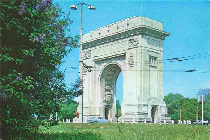 Bucuresti Bukarest Bucaresti RO Arcul de Triumf Triumphbogen