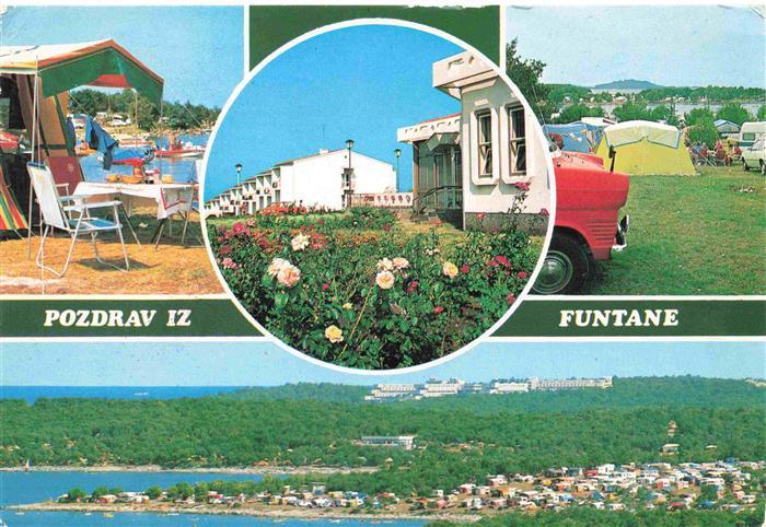 Funtane Funtana Croatia Campingplatz Strand Bungalows Panorama