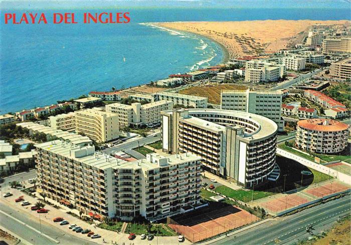 Playa del Ingles Gran Canaria ES Vista aérea