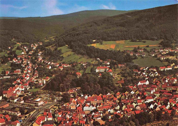 BAD ORB Teilansicht mit Blick ins Haseltal